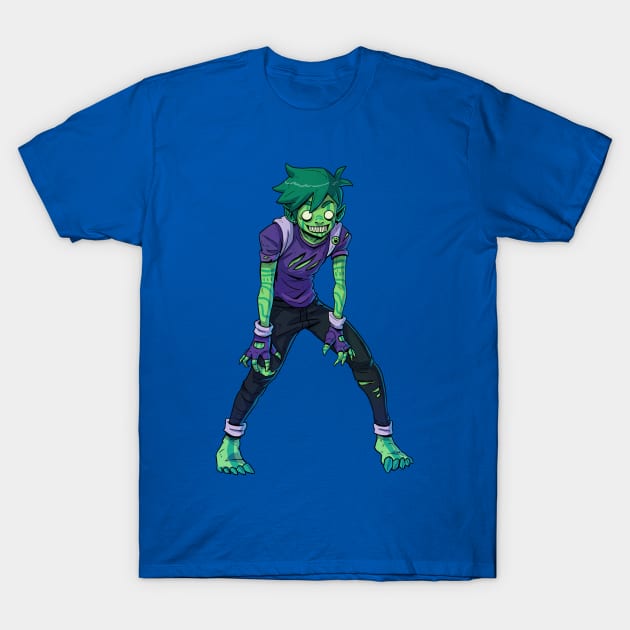 Beast Boy - Monster T-Shirt by Maodraws